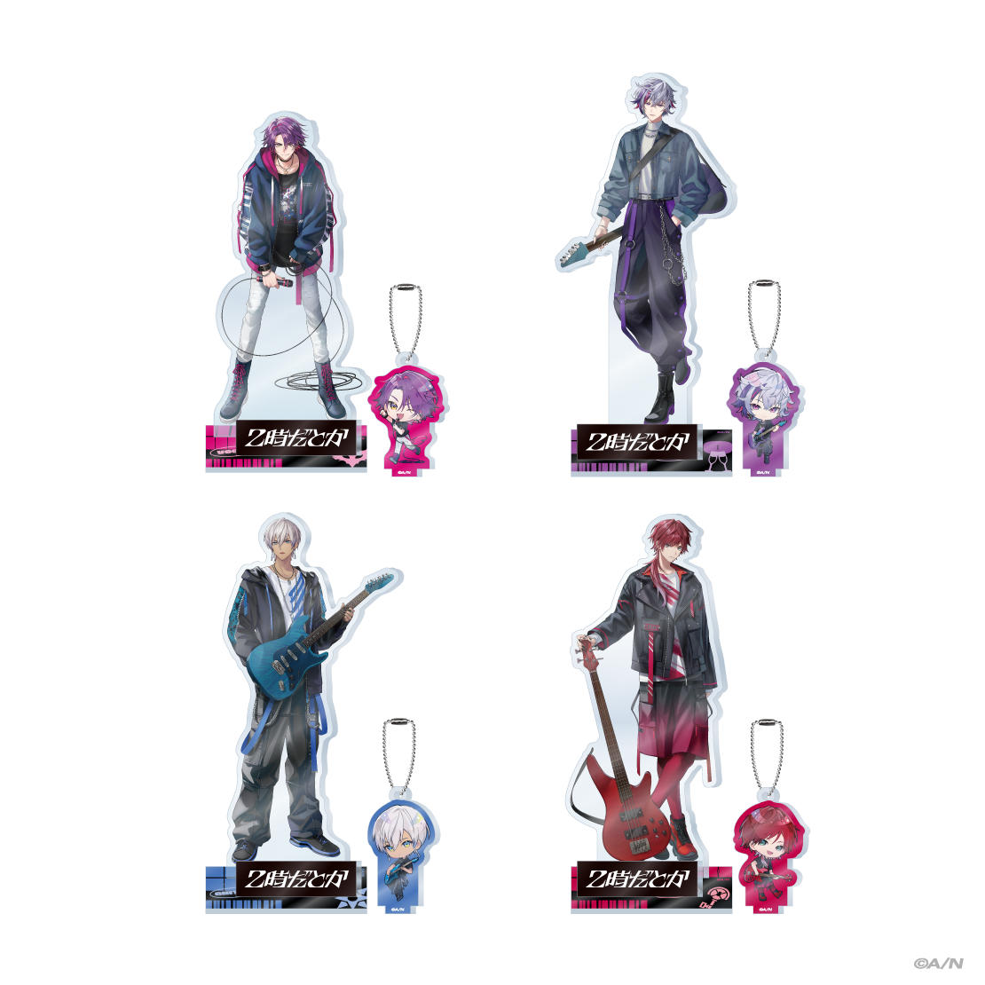 2時だとか 1st LIVE】アクリルスタンド｜にじさんじオフィシャルストア