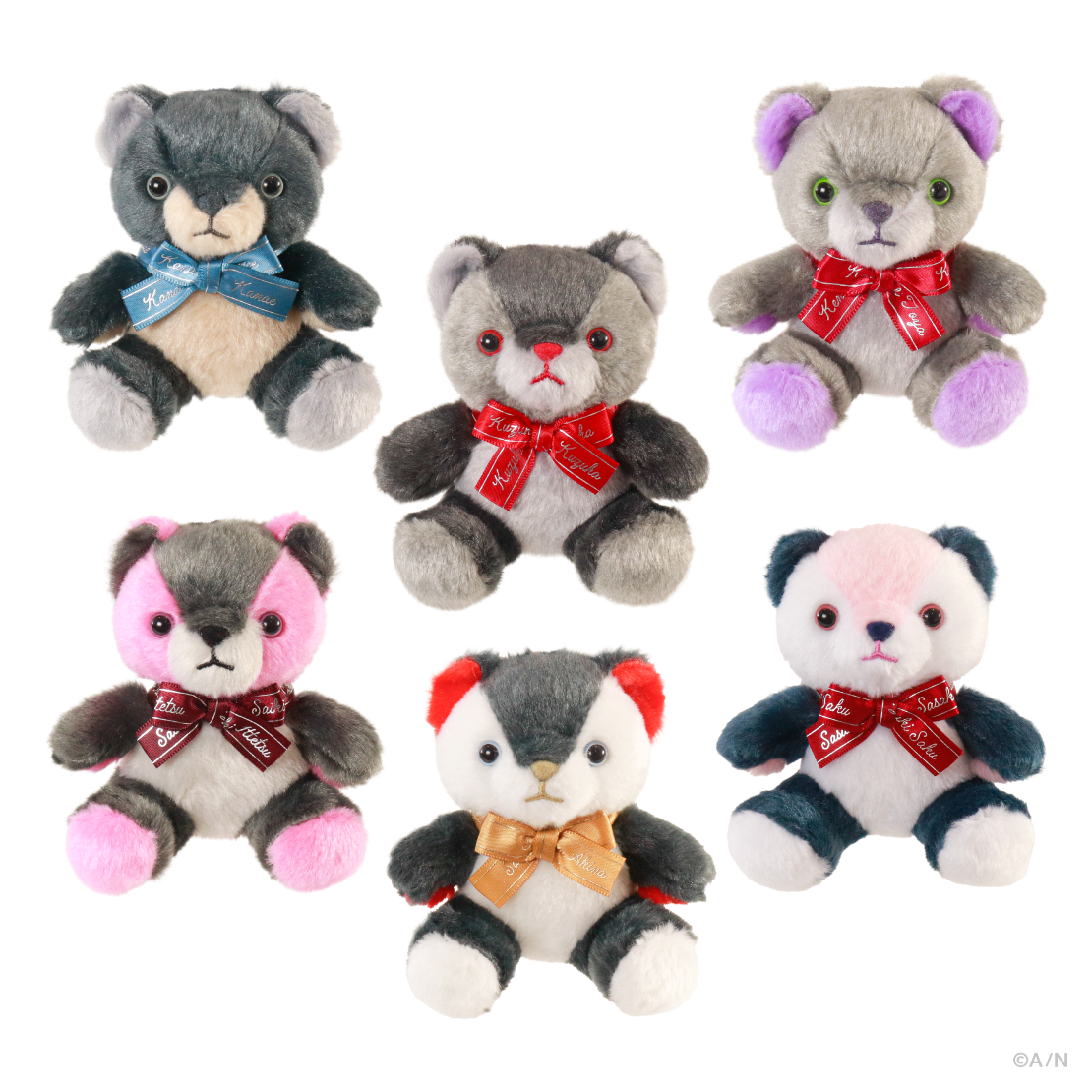 NIJIベアキーホルダー vol.2】ぬいぐるみキーホルダー｜にじさんじ