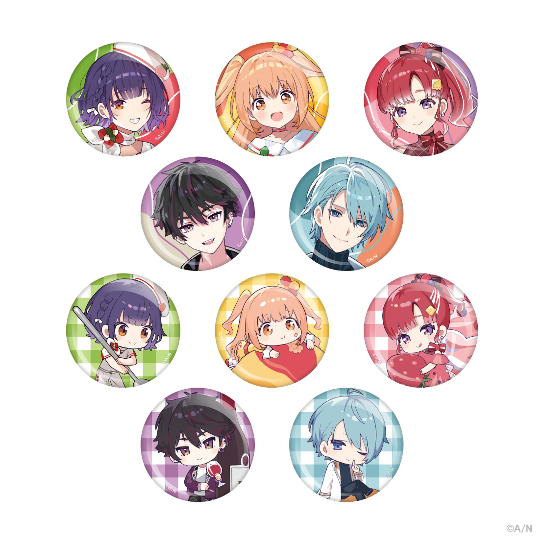 Speciale Half Anniversary】ランダム缶バッジ｜にじさんじ