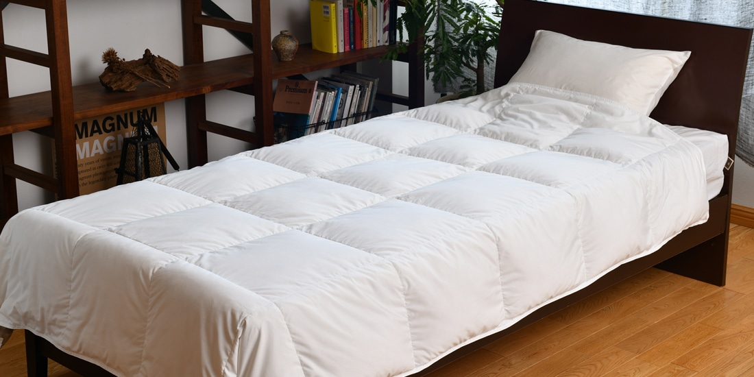 nishikawa（西川）公式ショップ限定】洗える羽毛肌掛けふとん