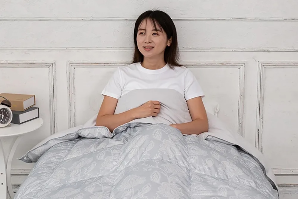 2枚あれば一年中使える！羽毛肌掛けふとん＆羽毛合掛けふとん