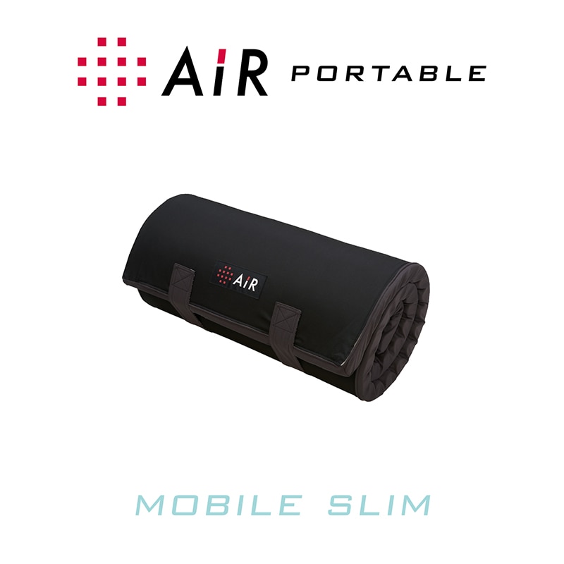 エアーポータブル］モバイルマットスリム 3.5×60×180cm マルチ 表地