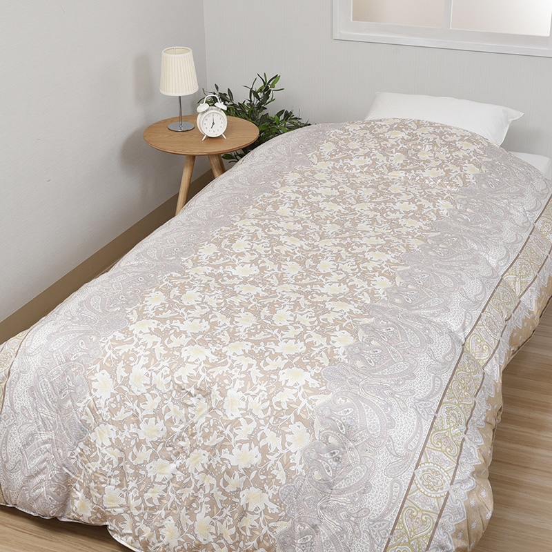 羽毛掛けふとん［マザーグース］(（シングルロング）150×210cm