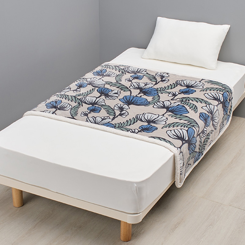 フィンレイソン ハーフケット(（ハーフ）140×100cm ブルー): 毛布