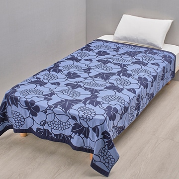 フィンレイソン ガーゼケット(（シングル）約140×190cm ネイビー