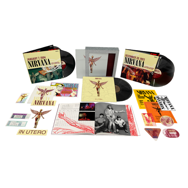 In Utero 30th Anniversary 8LP Super Deluxe – Nirvana Official Store