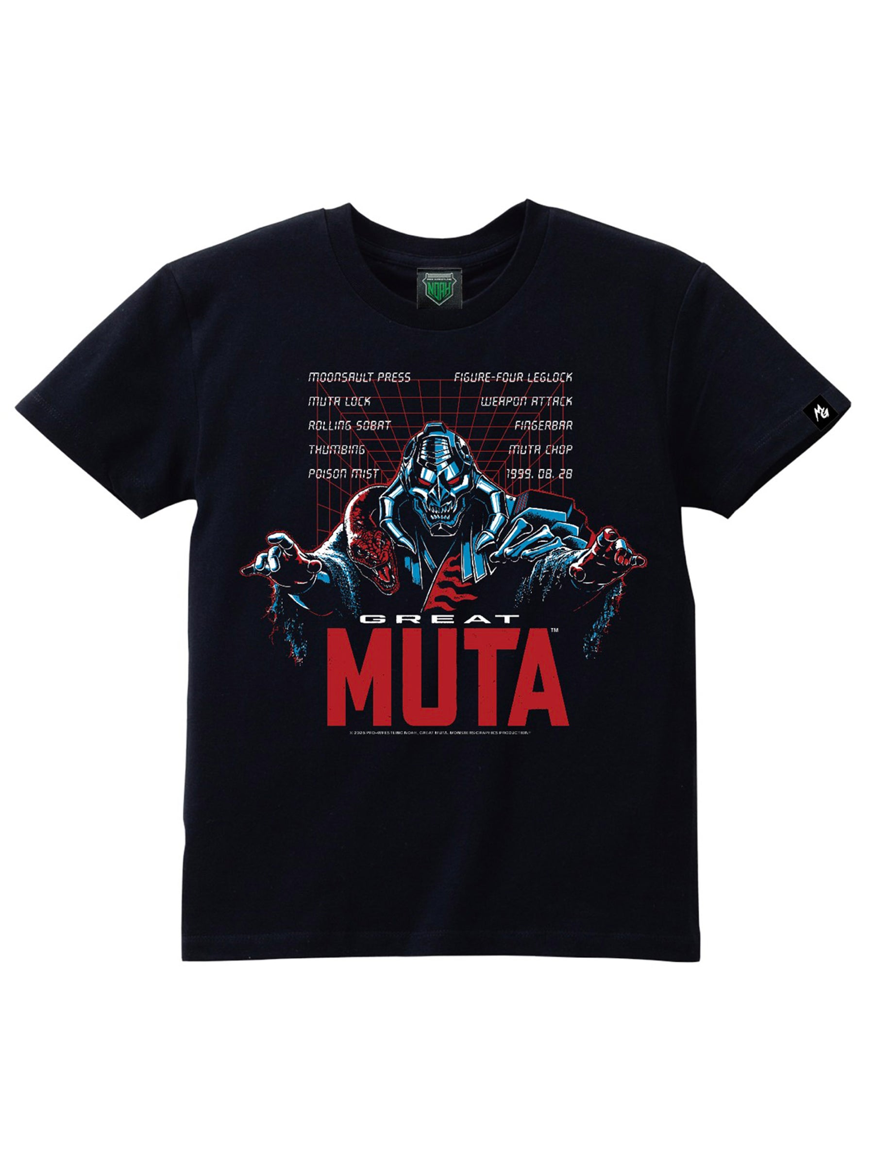 グレート・ムタ「メカムタ」イラストTシャツ（MONSTERS GRAPHICS）