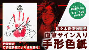 数量限定】選手直筆サイン入り手形色紙
