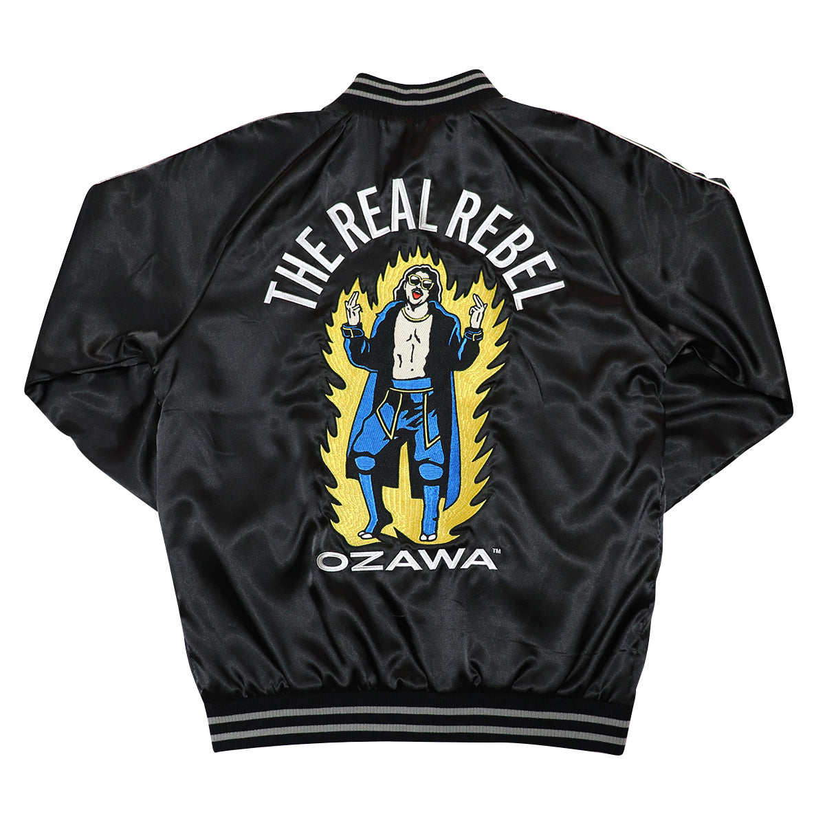 OZAWAリバーシブル刺繍スカジャン