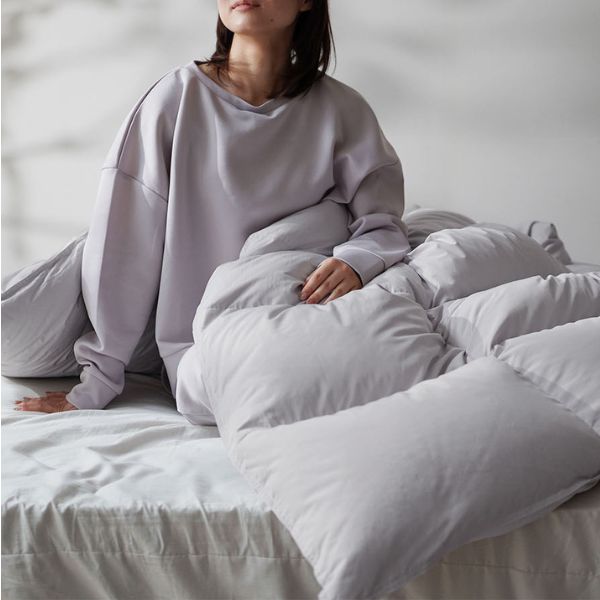 羽毛が片寄らない】羽毛布団 シングル ダブル コインランドリー対応