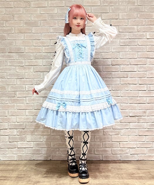 ハッピーフリルジャンパースカートセット【受注生産】 | Chalmiere