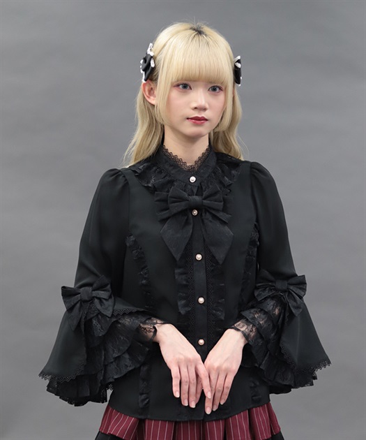 姫袖7分丈ブラウス | Chalmiere | axes femme onlineshop
