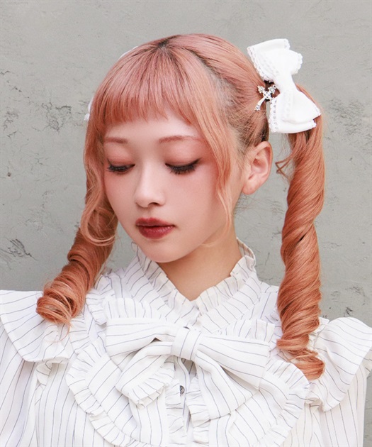 クロスリボンクリップセット | Chalmiere | axes femme onlineshop