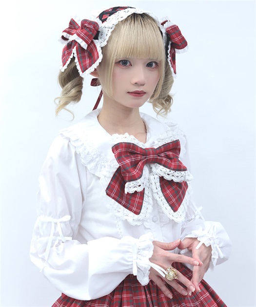 タータンチェックマルチリボン | Chalmiere | axes femme onlineshop