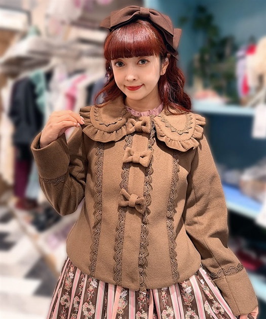 ショコラベアショートコート | 大人衣料 | axes femme online shop