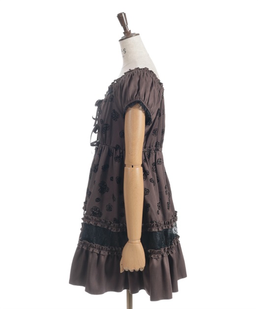 フロッキーローズチュニック | axes femme online shop