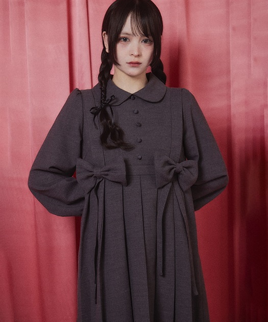 リボンプリーツワンピース | Fickle Bebe -outlet- | axes femme
