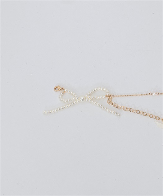 パールリボンチェーンベルト | POETIQUE -outlet- | axes femme online