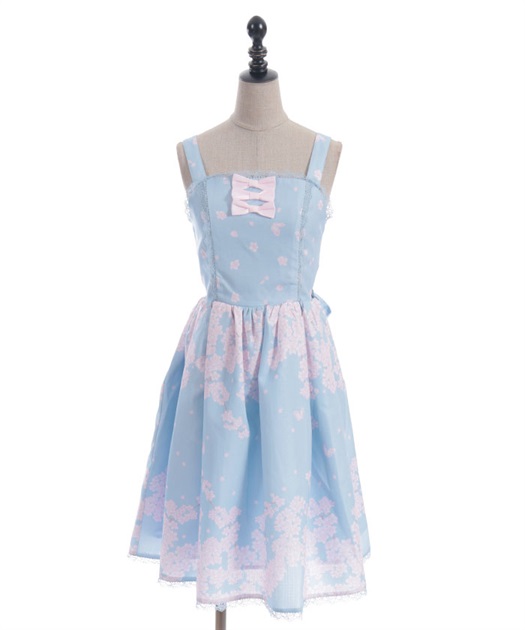 桜柄ジャンパースカート | kawaii | axes femme online shop