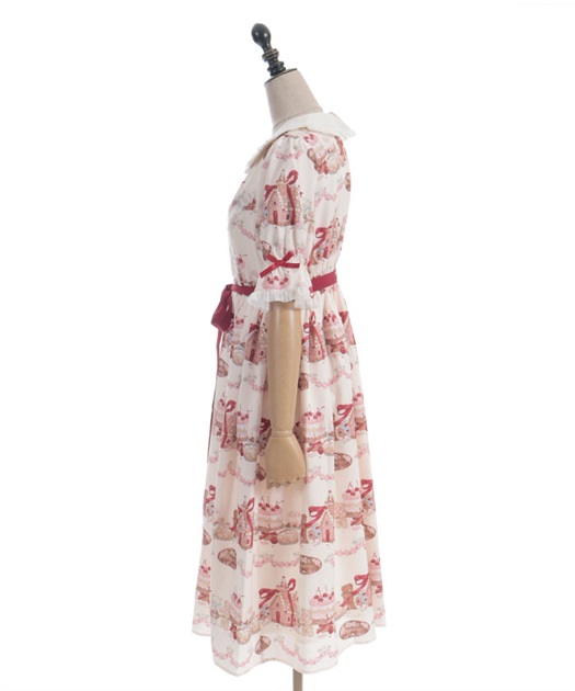 お菓子の家柄ワンピース【期間限定販売】 | axes femme online shop