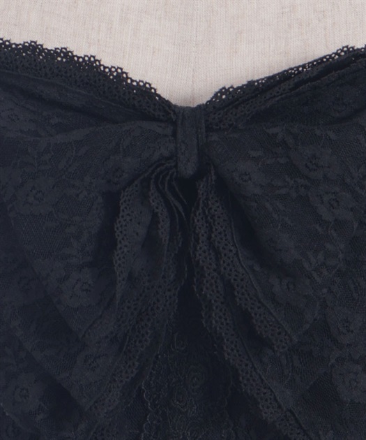 レーシービッグリボンキャミ 【会員限定価格】 | axes femme online shop