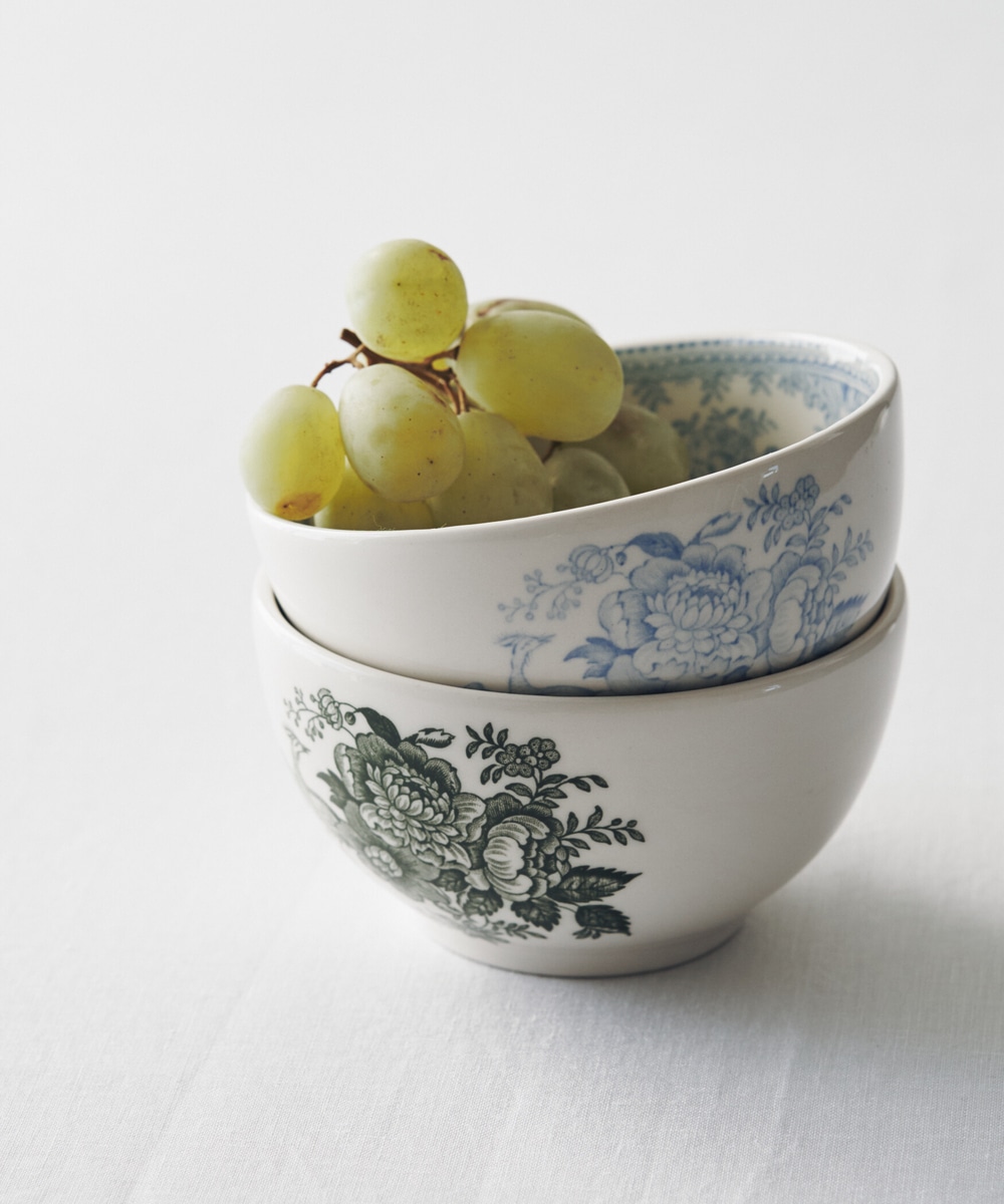 シュガーボウルL/グリーンアジアティックフェザンツ/Burleigh