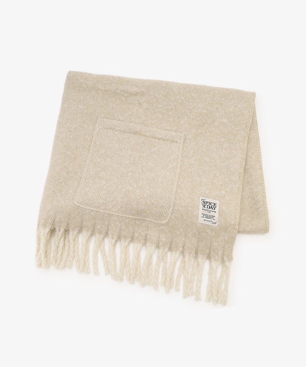 ヘリンボーンポケット付きブランケット | アフタヌーンティー公式通販