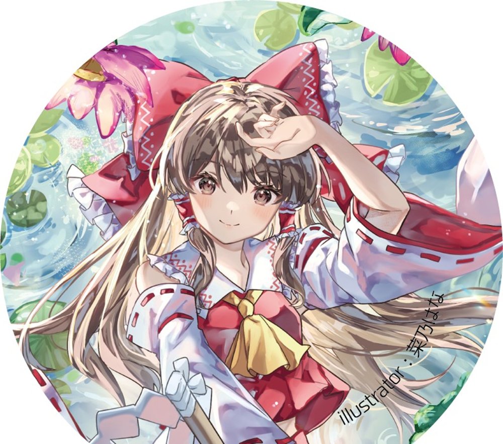 新品】東方Project 57㎜缶バッジ 博麗霊夢n-1 / ハチワレキッド 発売日