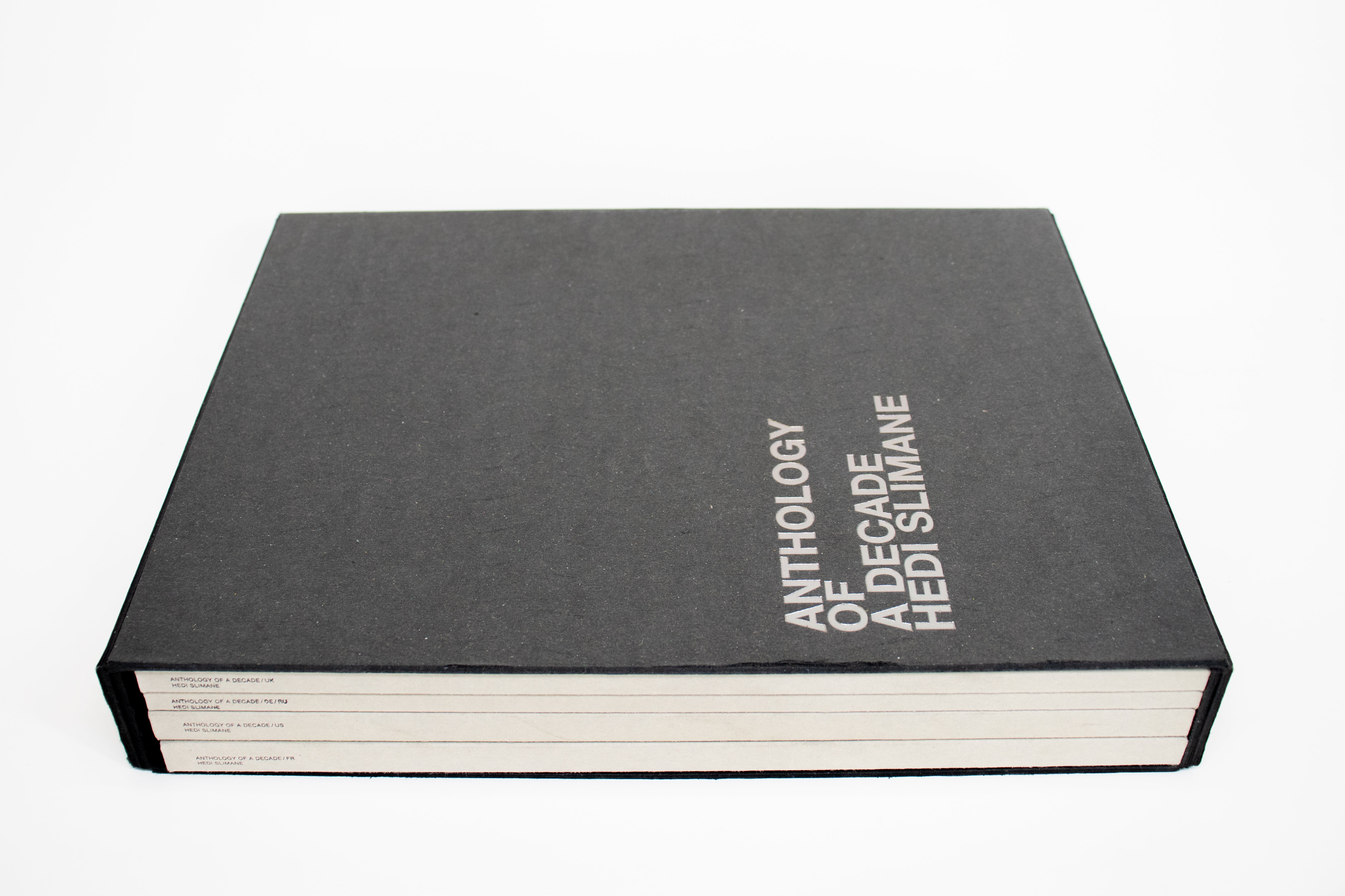 Hedi Slimane Anthology of a Decade - 4-Volume Photography Book