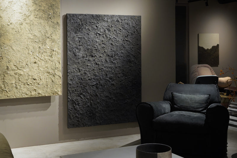 ハタノワタル 積み重なったもの 100号 40108753 – 雨晴/AMAHARE