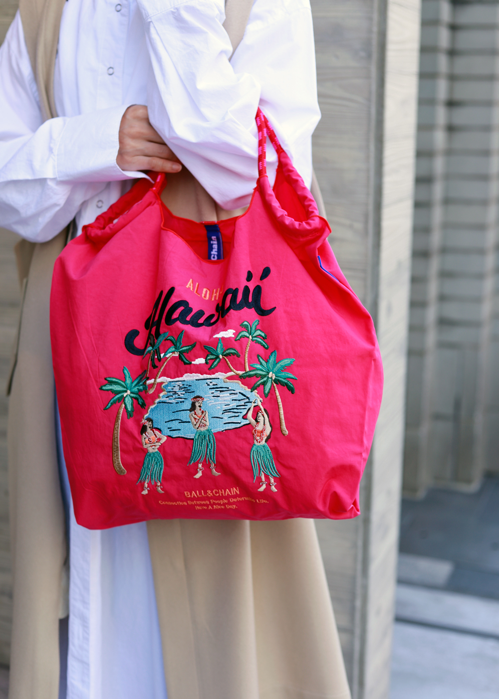 Ball&Chain】ボールアンドチェーン エコバッグ HAWAII (M