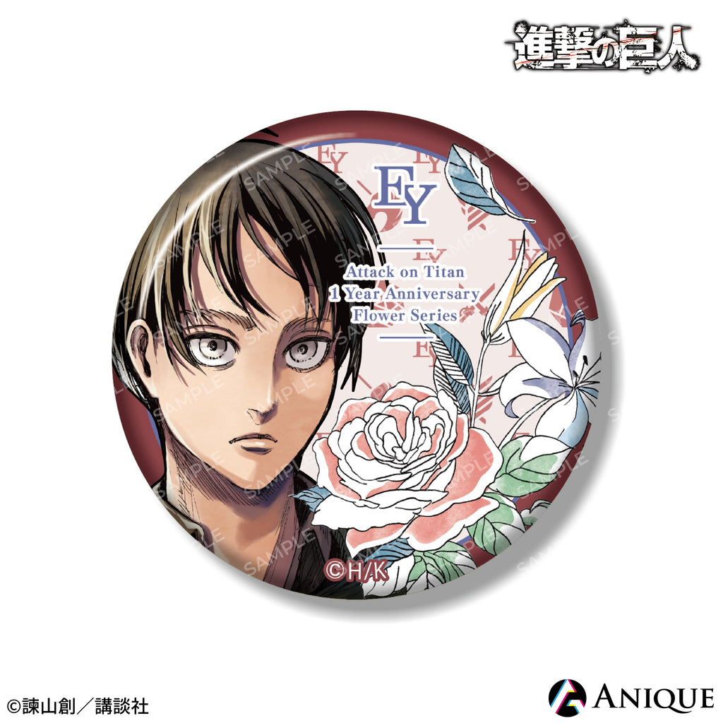 進撃の巨人 リヴァイ エレン 缶バッジ 痛バ attack on titan 進撃の