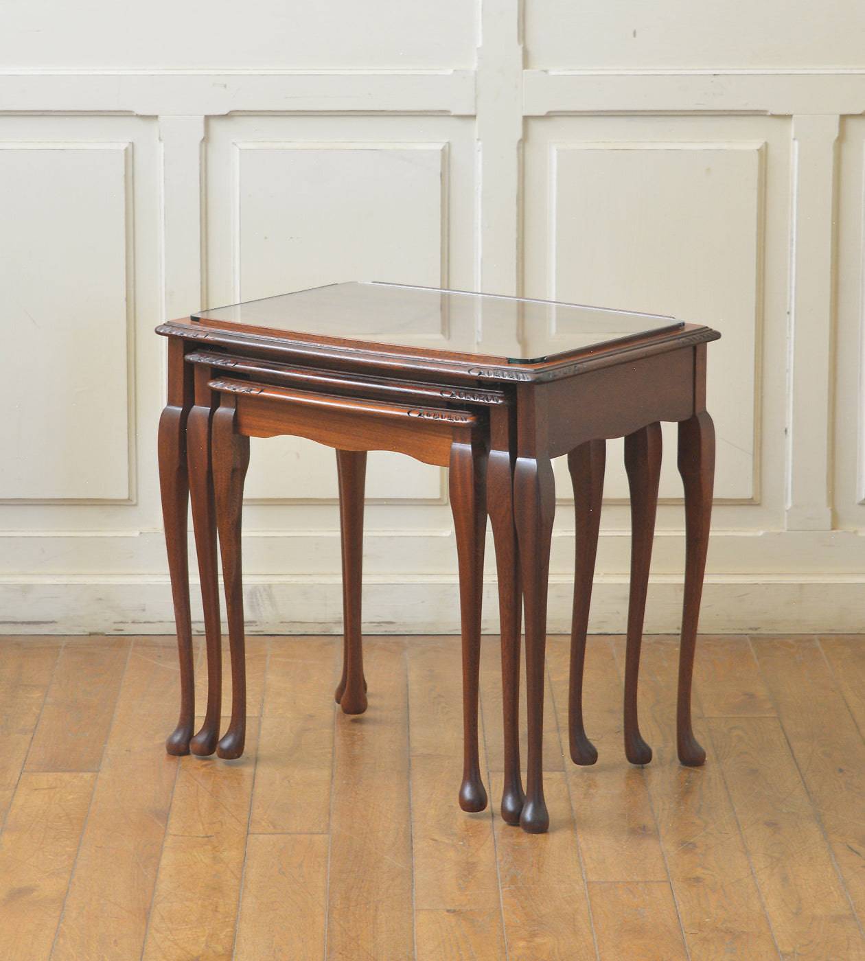 展示品 美品 DECCA デッカ 英国アンティーク調 / サイドテーブル i4