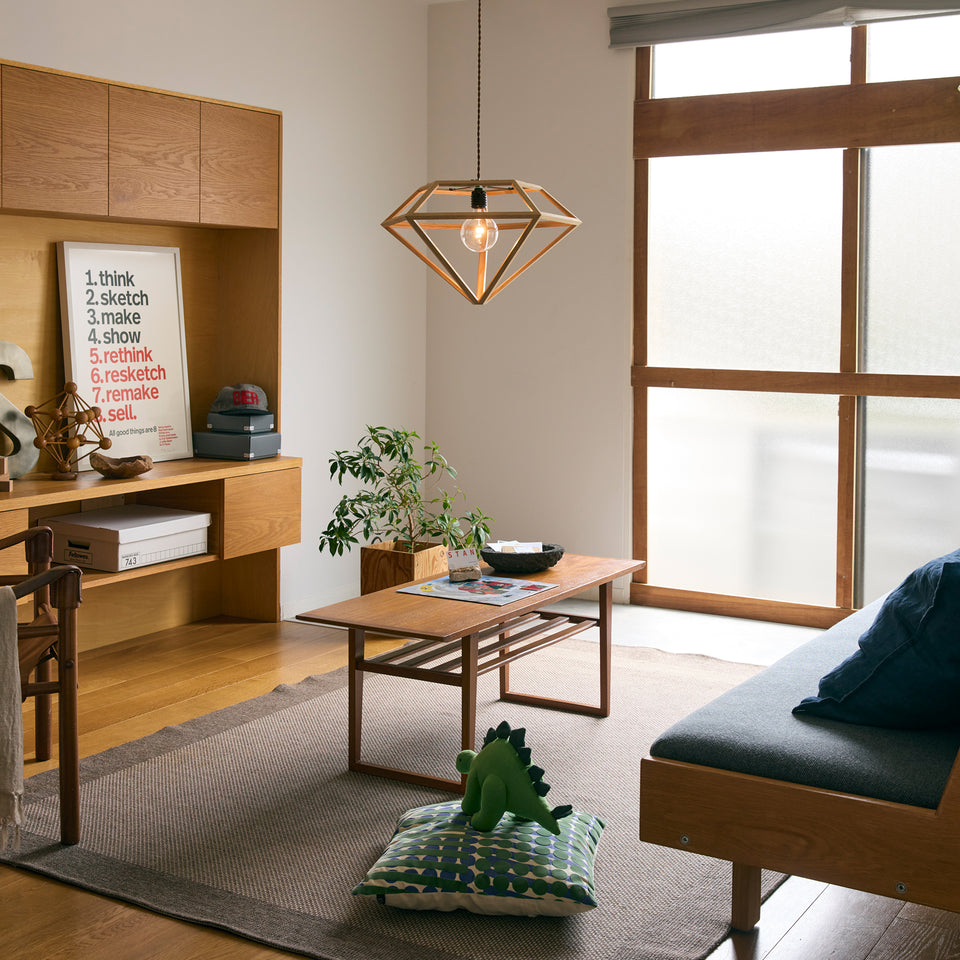 APROZ GEMSTONE ペンダントライト ウォールナット 楽天市場】APROZ / アプロス GEMSTONE / ジェムストーン 100W 日本製