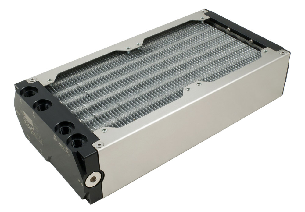 airplex modularity system 240 mm, aluminum fins, two circuits