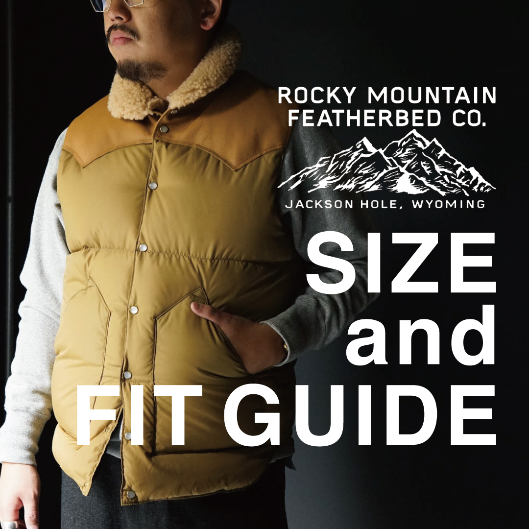 Rocky Mountain Featherbed サイズ & フィットガイド – ARCH ONLINE SHOP