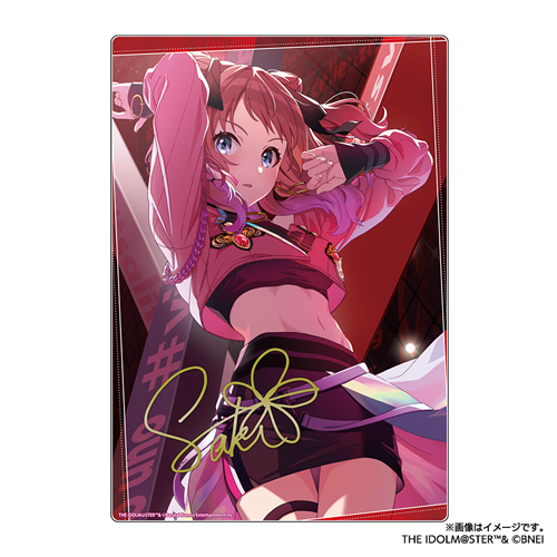 学園アイドルマスター サイン入りアクリルアートパネル 花海咲季