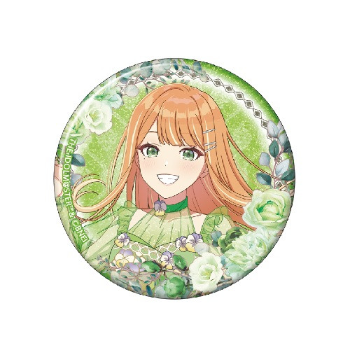 学園アイドルマスター グリッター缶バッジ／紫雲清夏