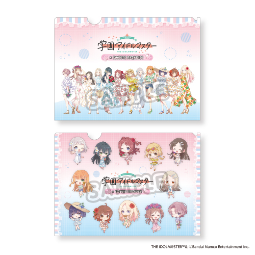 クリアファイルセット（スイーツパラダイス）