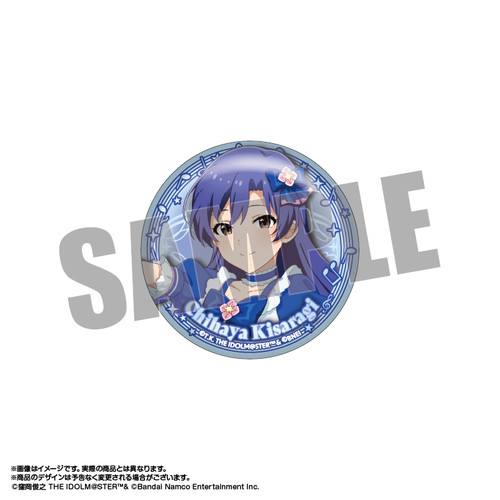 アイドルマスター 缶バッジ 如月千早 マジカル♪アイドル ver.