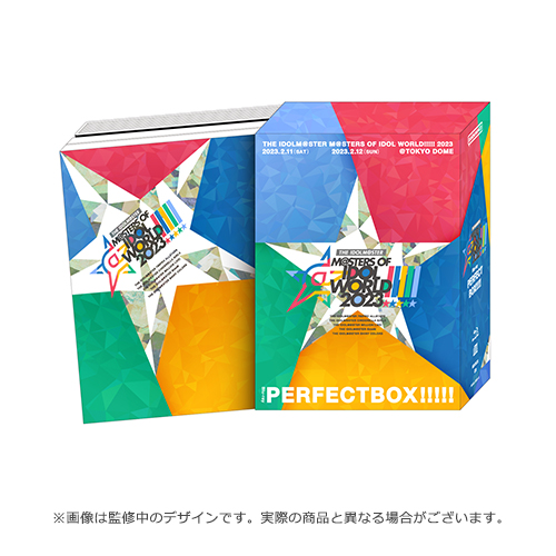 THE IDOLM@STER M@STERS OF IDOL WORLD!!!!! 2023 Blu-ray PERFECT BOX