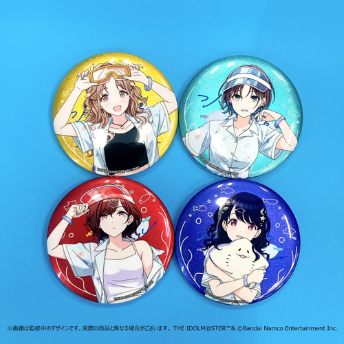 アイドルマスター シャイニーカラーズ 公式φ75mmグリッター缶バッジ