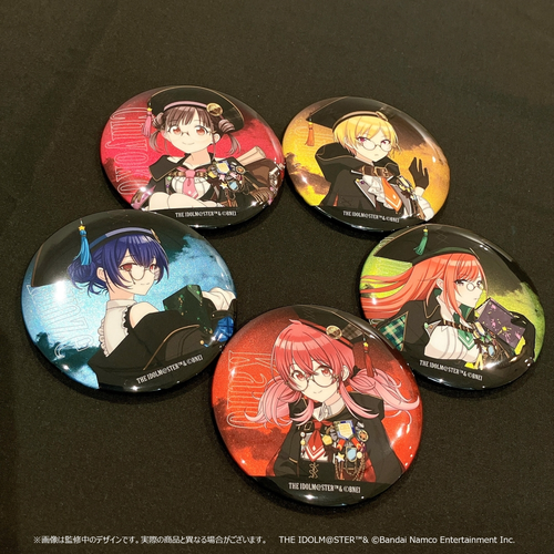 アイドルマスター シャイニーカラーズ 公式φ75mmグリッター缶バッジ