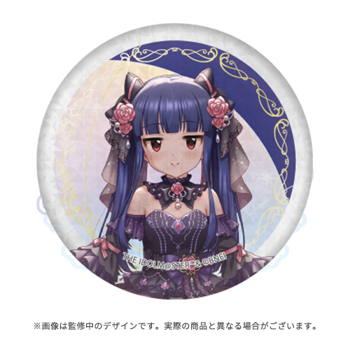 アイドルマスター シンデレラガールズ 公式ホログラム缶バッジ 佐城雪