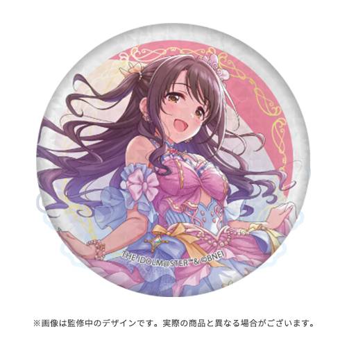 アイドルマスター シンデレラガールズ 公式ホログラム缶バッジ 島村