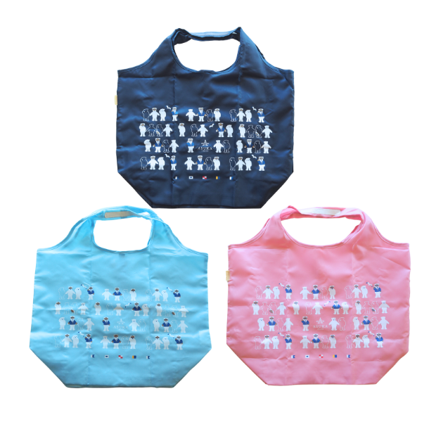 ANAフライトベアYUZUセット ＆ アップサイクルプロジェクトエコバック