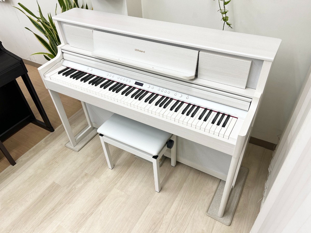 中古電子ピアノ専門店 | ローランド LX705-GPSR SHIRO(白木調仕上げ