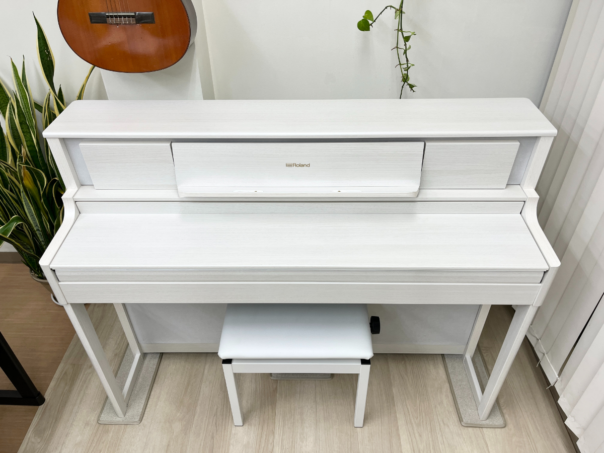 中古電子ピアノ専門店 | ローランド LX705-GPSR SHIRO(白木調仕上げ