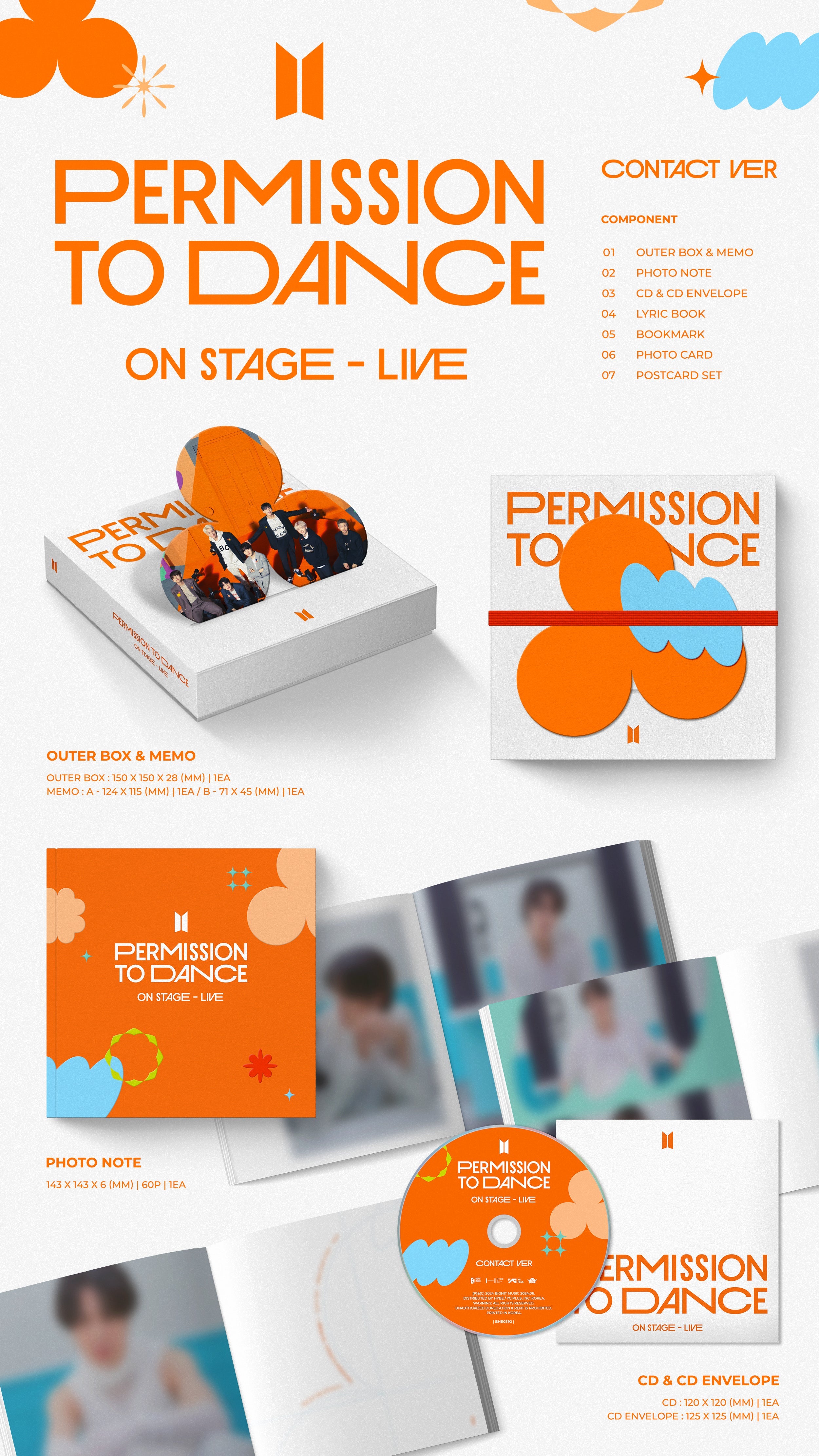 PERMISSION TO DANCE ON STAGE - LIVE (Contact ver.) - Official BTS
