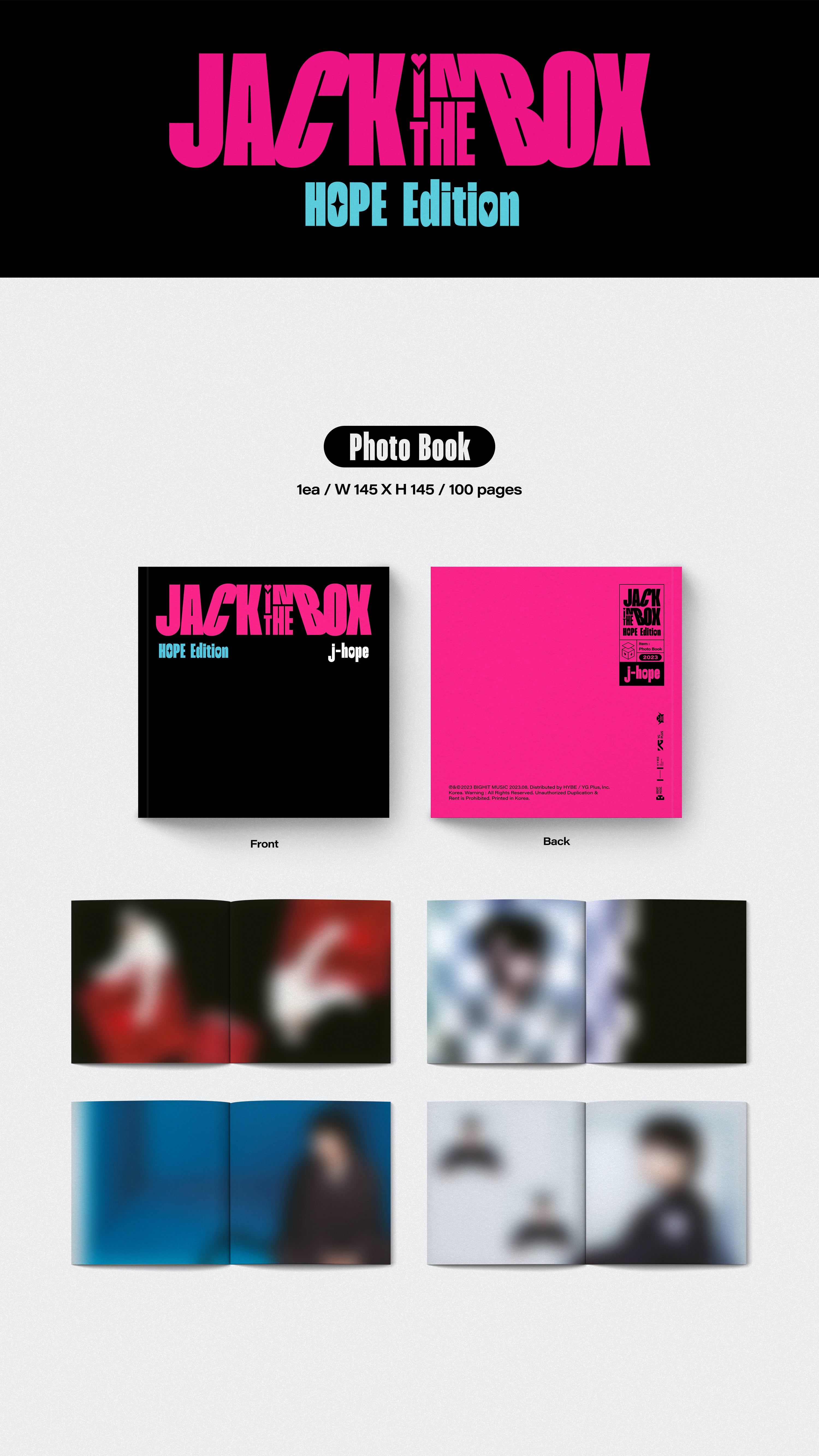 Jack In The Box (HOPE Edition) CD - Official BTS Music Store